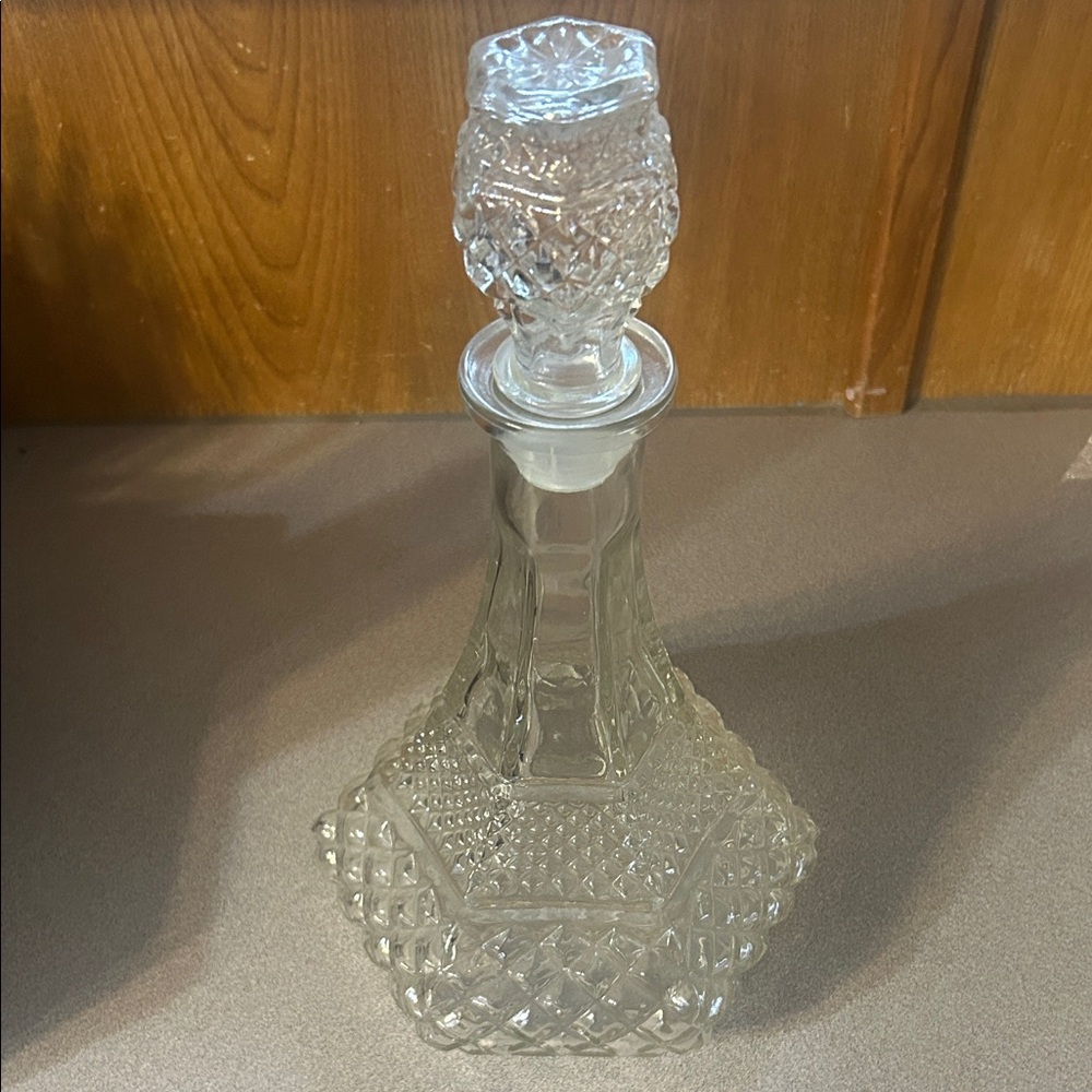 Vintage Wexford Glass Decanter